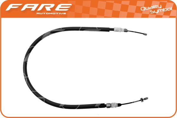 Cable Pull, parking brake (17869)