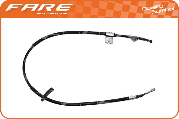 Cable Pull, parking brake (18553)