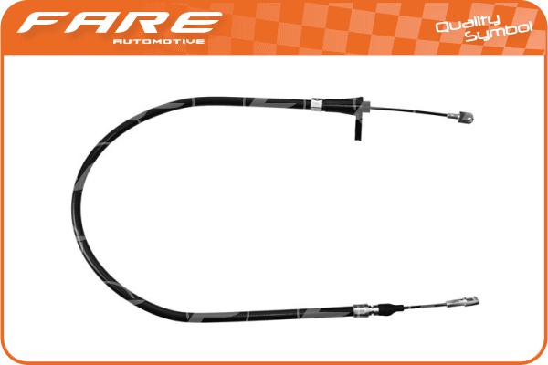 Cable Pull, parking brake (17489)