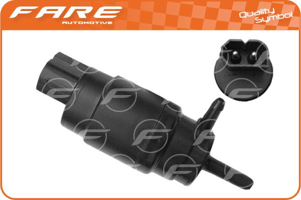 Washer Fluid Pump, window cleaning (26569)