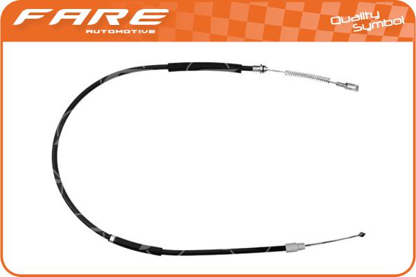 Cable Pull, parking brake (17968)