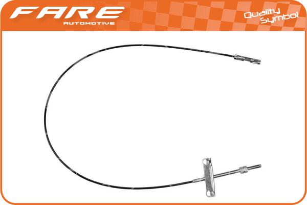 Cable Pull, parking brake (18262)