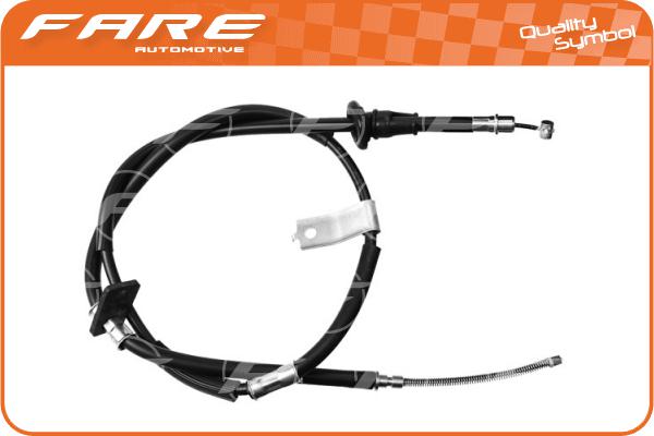 Cable Pull, parking brake (18338)