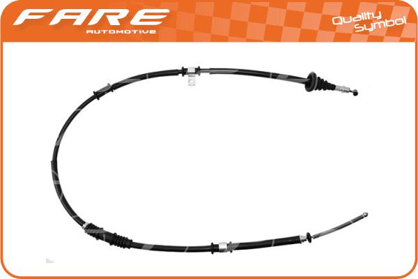 Cable Pull, parking brake (18482)