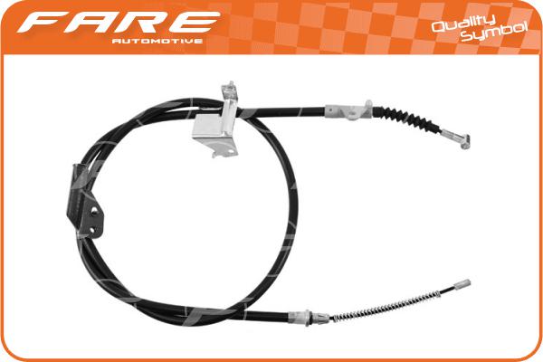 Cable Pull, parking brake (18540)