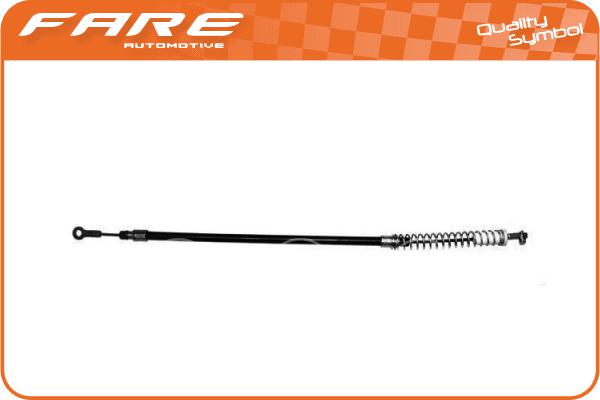 Cable Pull, parking brake (17643)