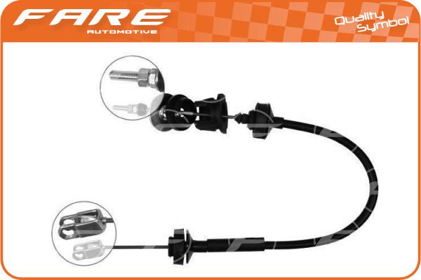 Cable Pull, clutch control (24326)