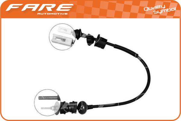 Cable Pull, clutch control (24451)