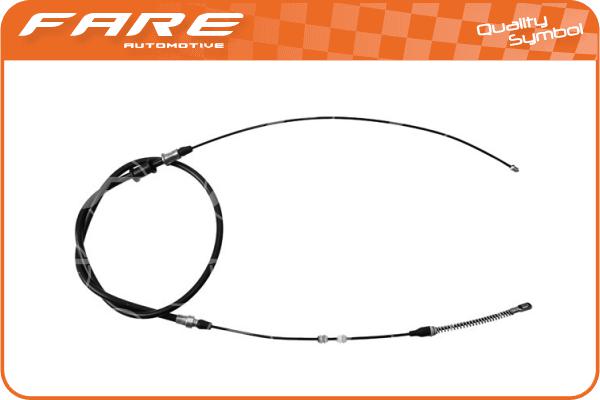 Cable Pull, parking brake (18629)