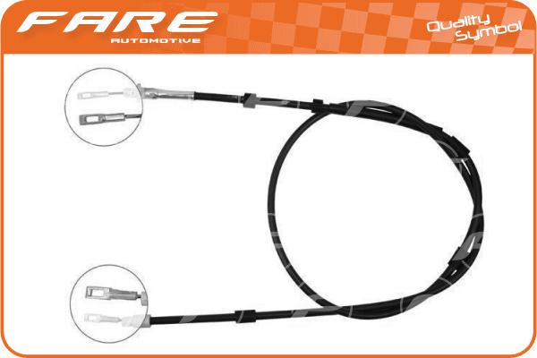 Cable Pull, parking brake (17947)