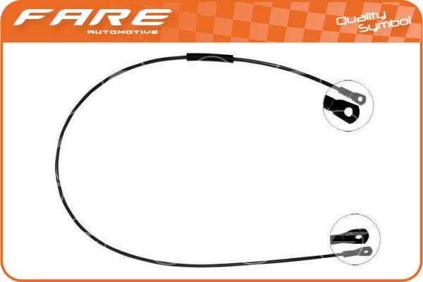 Cable Pull, parking brake (19182)