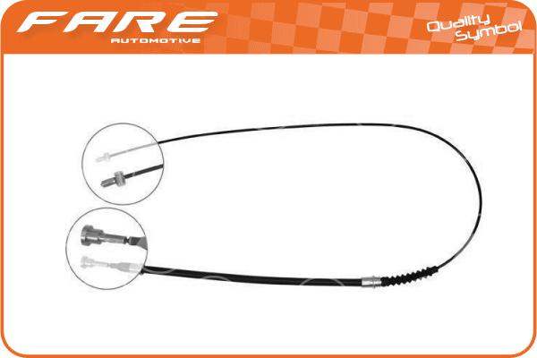 Cable Pull, parking brake (19172)