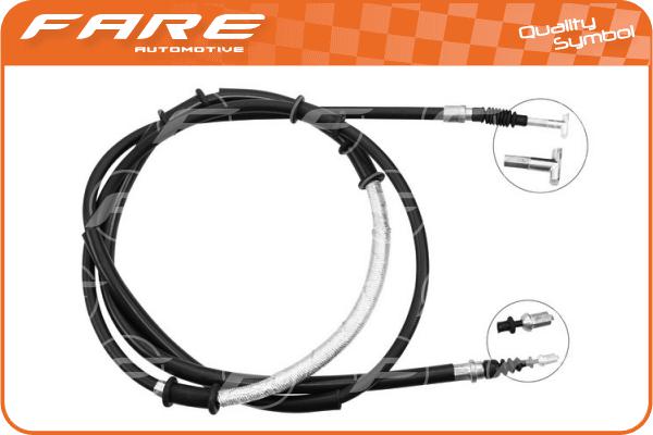 Cable Pull, parking brake (18086)