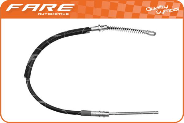 Cable Pull, parking brake (18655)