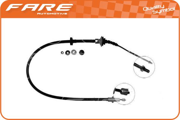 Cable Pull, clutch control (24873)