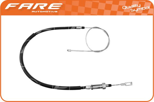 Cable Pull, parking brake (17659)