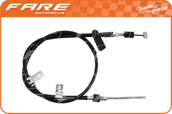 Cable Pull, parking brake (18985)