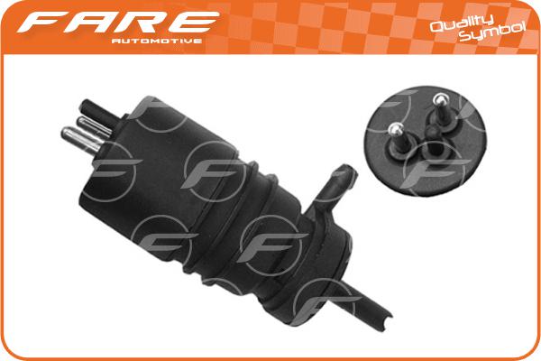 Washer Fluid Pump, window cleaning (26572)