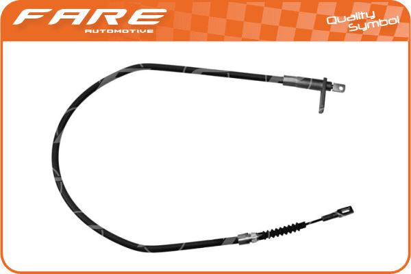 Cable Pull, parking brake (17952)