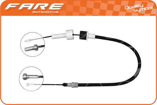 Cable Pull, clutch control (24341)