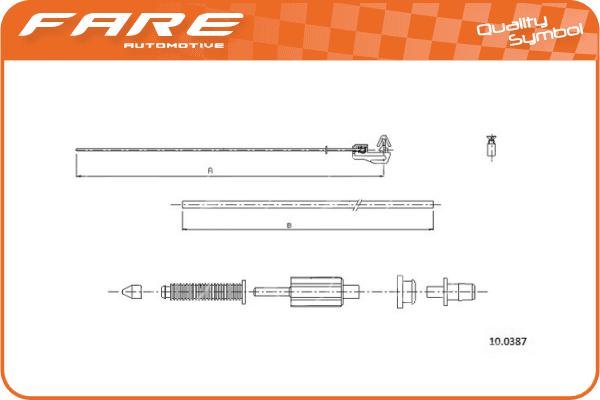 Accelerator Cable (25929)