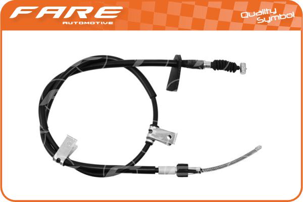 Cable Pull, parking brake (18984)