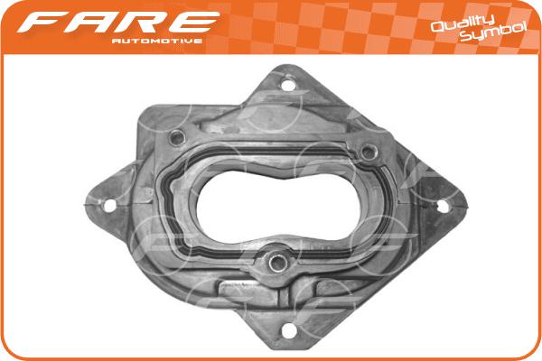 Flange, carburettor (SC003)