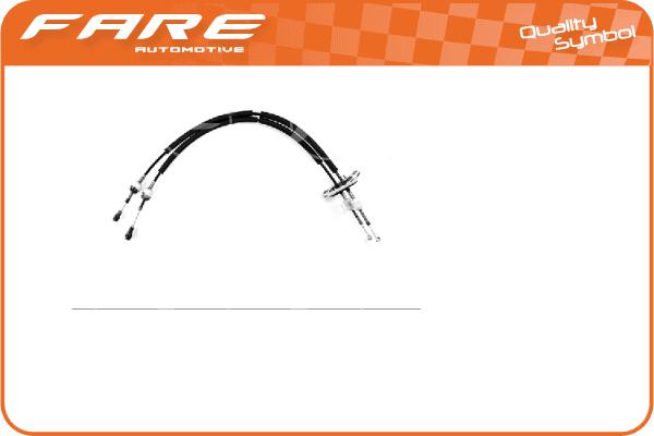Cable Pull, manual transmission (31764)
