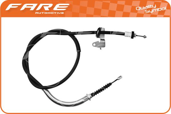 Cable Pull, parking brake (17800)