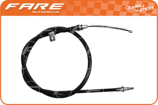 Cable Pull, parking brake (18566)