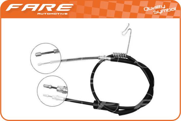 Cable Pull, parking brake (18260)
