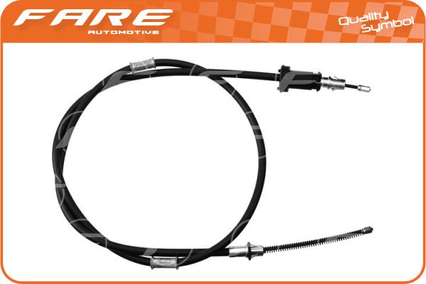 Cable Pull, parking brake (19332)