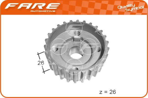 Sprocket, crankshaft (10792)