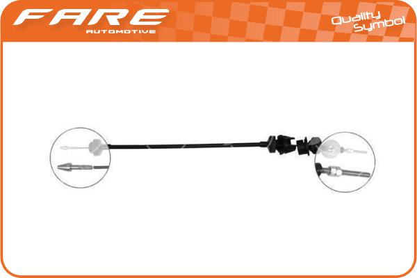 Cable Pull, clutch control (24440)