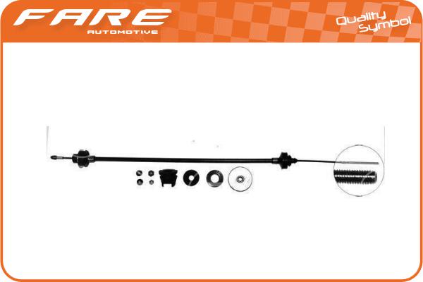 Cable Pull, clutch control (24443)