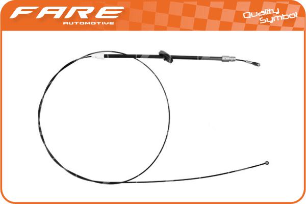 Cable Pull, parking brake (17963)