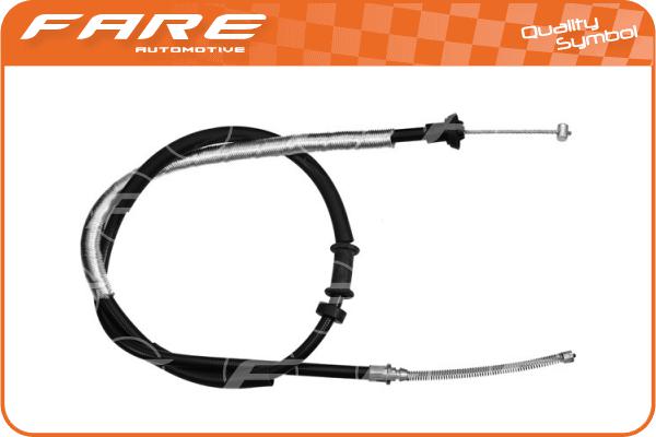 Cable Pull, parking brake (19366)