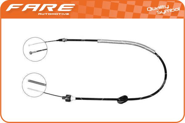 Cable Pull, clutch control (24370)