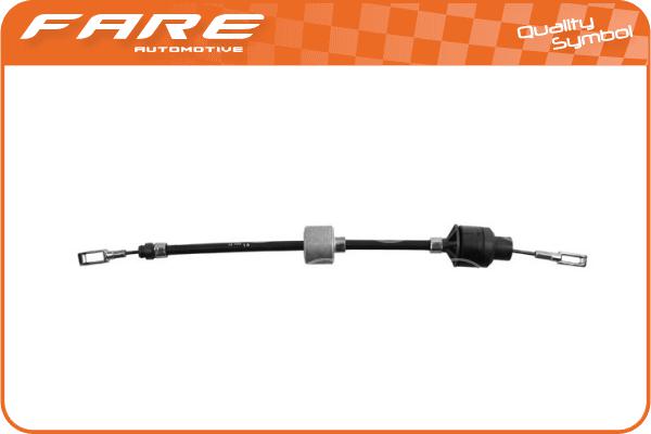 Cable Pull, clutch control (24432)