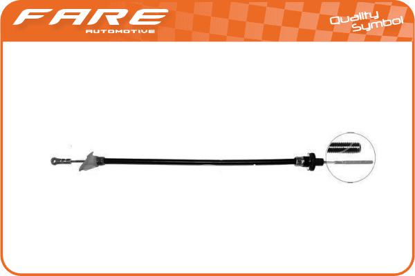 Cable Pull, clutch control (24310)