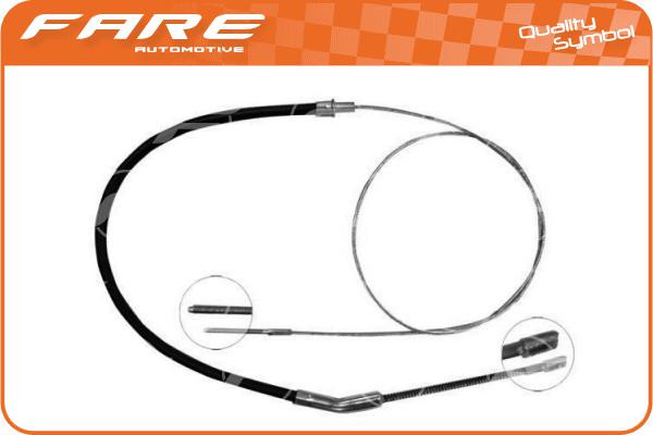 Cable Pull, parking brake (19222)