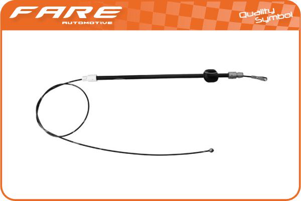 Cable Pull, parking brake (17961)