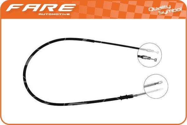 Cable Pull, parking brake (19319)
