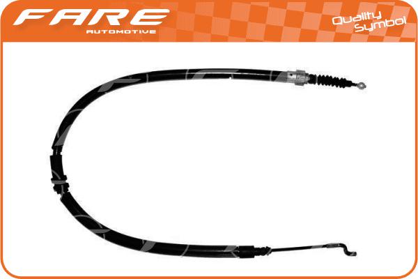 Cable Pull, parking brake (17619)