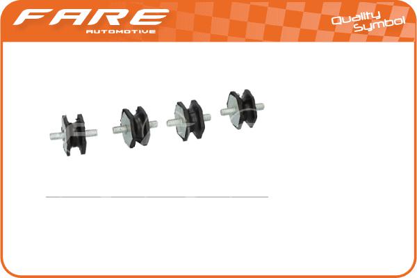 Mounting, radiator (29735)