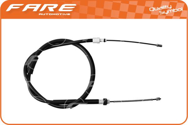 Cable Pull, parking brake (17526)