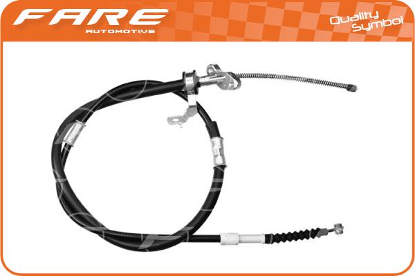 Cable Pull, parking brake (19153)