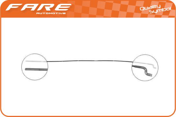 Cable Pull, parking brake (19256)