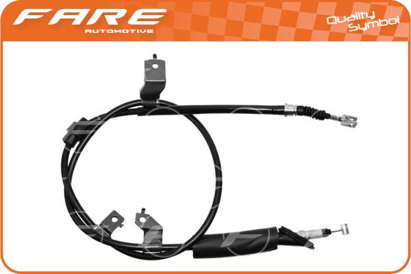 Cable Pull, parking brake (18306)