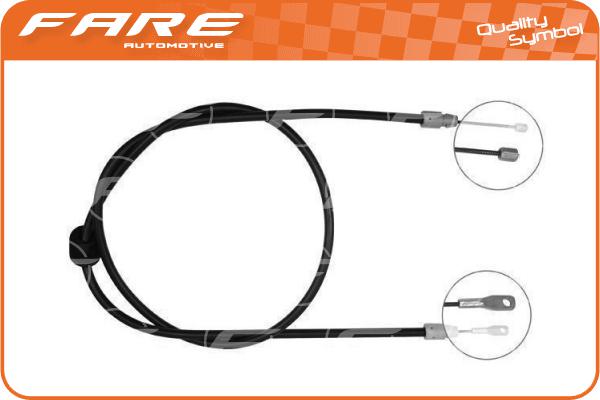 Cable Pull, parking brake (17946)